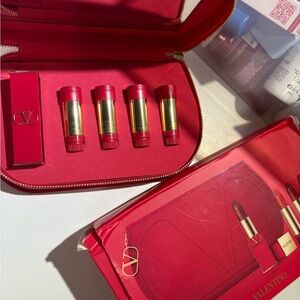 Valentino Red Lipstick set
